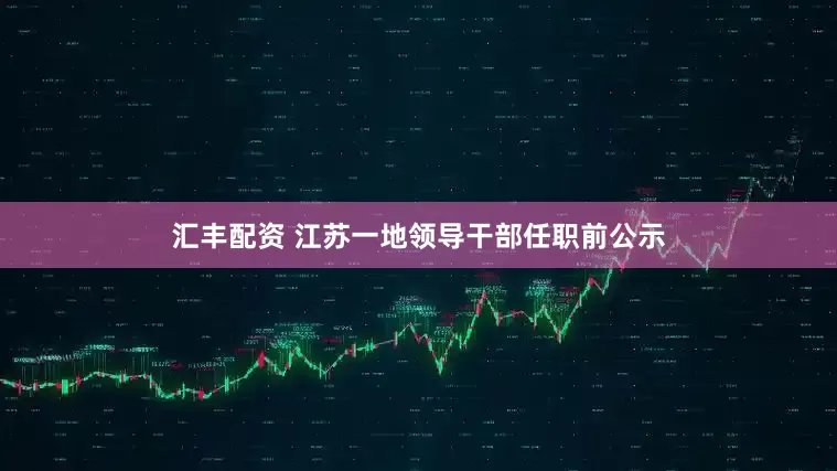 汇丰配资 江苏一地领导干部任职前公示
