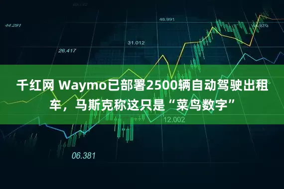 千红网 Waymo已部署2500辆自动驾驶出租车，马斯克称这只是“菜鸟数字”